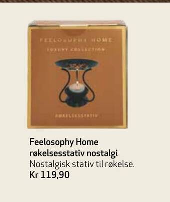 Apotek 1 Feelosophy home røkelsesstativ nostalgi tilbud