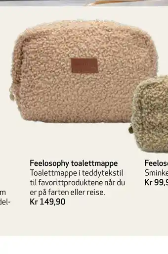 Apotek 1 Feelosophy toalettmappe tilbud