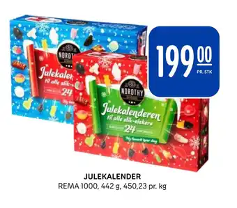 Rema 1000 Julekalender tilbud