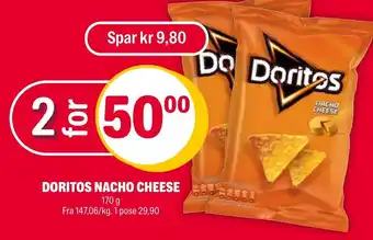 Coop Extra DORITOS NACHO CHEESE tilbud