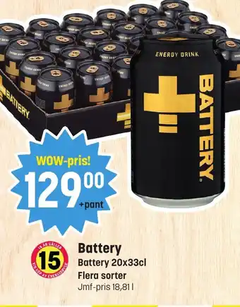 Eurocash Battery tilbud