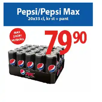 MaxiMat Charlottenberg Pepsi/Pepsi Max tilbud
