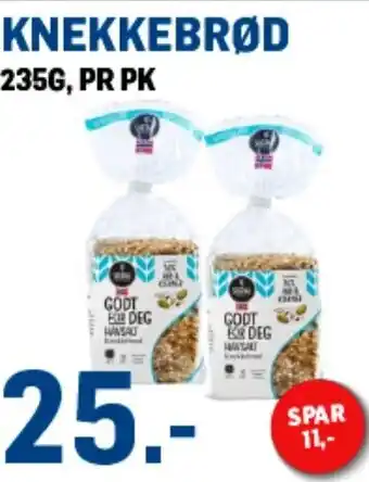 Price Lagerbutikk KNEKKEBRØD tilbud