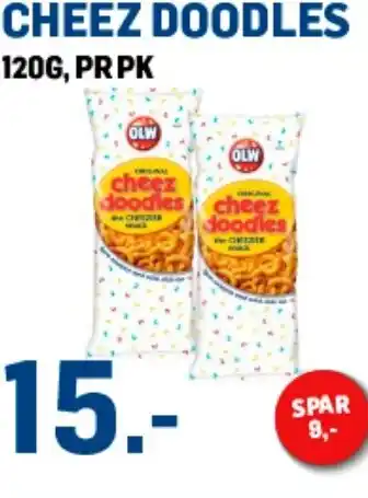 Price Lagerbutikk CHEEZ DOODLES tilbud