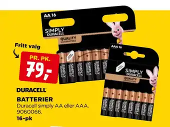 jem & fix Batterier tilbud