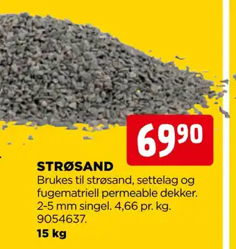 jem & fix Strøsand tilbud