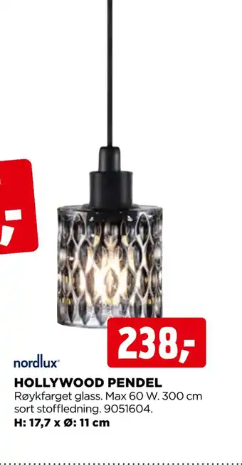 jem & fix Hollywood pendel tilbud