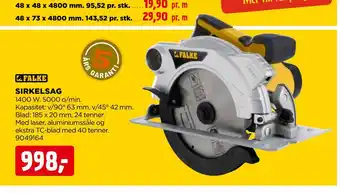 jem & fix Sirkelsag tilbud
