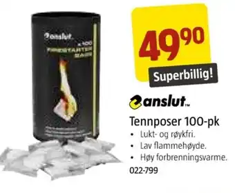 Jula Tennposer 100-pk tilbud