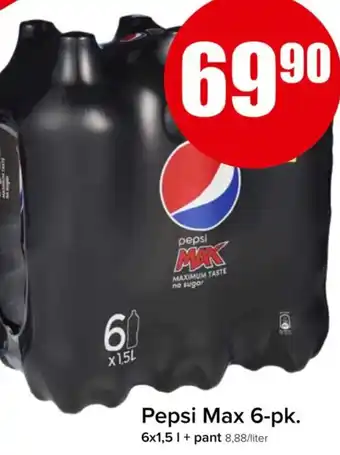 Spar Pepsi Max 6-pk. tilbud