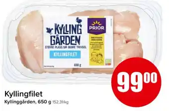 Spar Kyllingfilet Kyllinggården tilbud