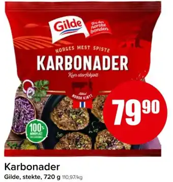 Spar Karbonader Gilde tilbud