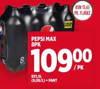 Meny PEPSI MAX 8PK tilbud