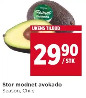 Meny Stor modnet avokado tilbud