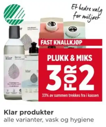 Meny Klar produkter tilbud