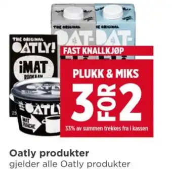 Meny Oatly produkter tilbud