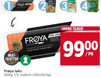 Meny Frøya laks tilbud