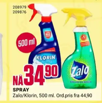 Europris Zalo oppvaskmiddel tilbud