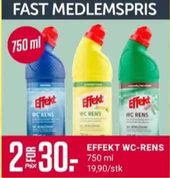 Europris Effekt wc rens tilbud