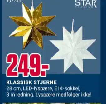 Europris Star trading julestjerne tilbud
