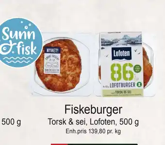 Joker Fiskeburger tilbud