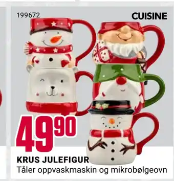 Europris Krus julefigur tilbud