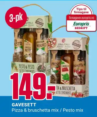 Europris Gavesett tilbud
