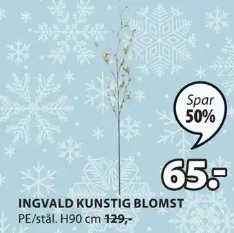 JYSK Ingvald kunstig blomst tilbud