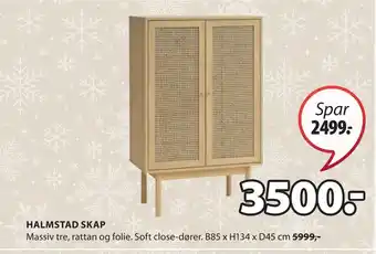 JYSK Halmstad skap tilbud