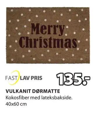 JYSK Vulkanit dørmatte tilbud