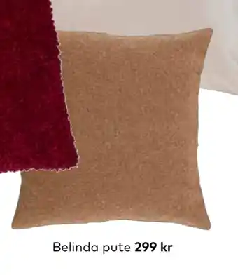 Skeidar Belinda pute tilbud