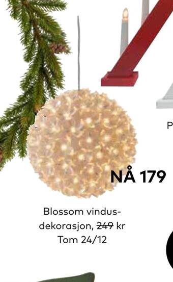 Skeidar Blossom vindusdekorasjon tilbud