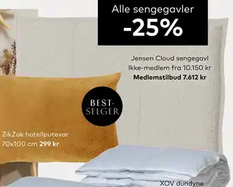 Jensen cloud sengegavl