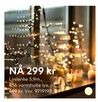 Skeidar Lyslenke 5,9m tilbud