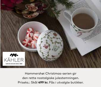 Skeidar Hammershøi christmas-serien gir den rette nostalgiske julestemningen tilbud