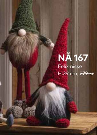 Skeidar Felix nisse tilbud