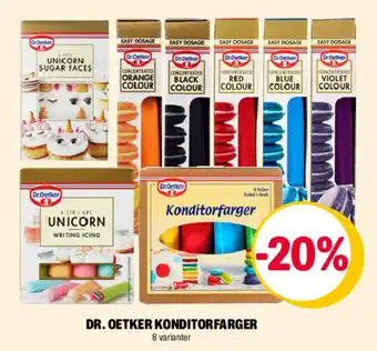 Coop Extra DR. OETKER KONDITORFARGER tilbud