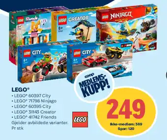 Coop Extra LEGO tilbud