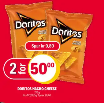 Coop Extra DORITOS NACHO CHEESE tilbud