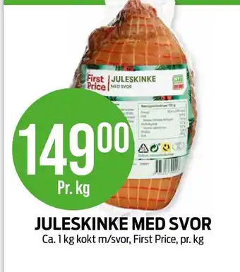 Kiwi JULESKINKE MED SVOR First Price tilbud