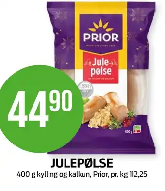 Kiwi JULEPØLSE 400 g Prior tilbud