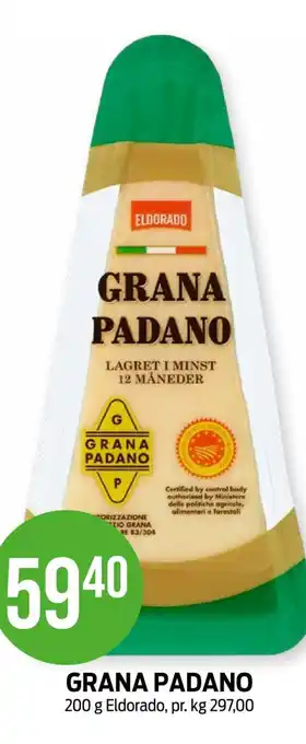 Kiwi GRANA PADANO 200 g Eldorado tilbud