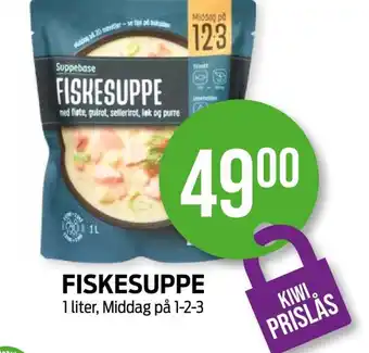 Kiwi FISKESUPPE tilbud