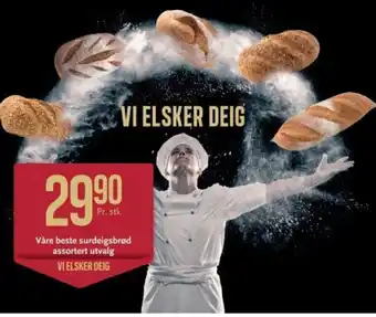 CC Mat Våre beste surdeigsbrød assortert utvalg tilbud