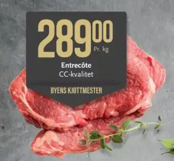 CC Mat Entrecôte CC-kvalitet tilbud