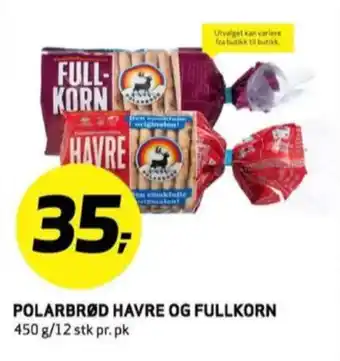 Bunnpris Polarbrød brød tilbud