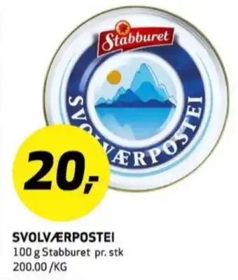 Bunnpris Stabburet leverpostei tilbud