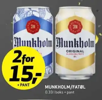 Bunnpris Original øl tilbud