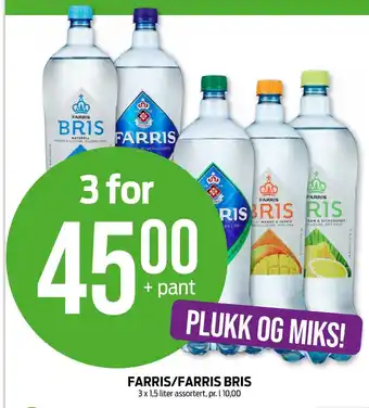 Kiwi Farris mineralvann tilbud