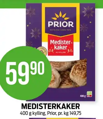 Kiwi Prior medisterkaker tilbud